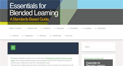 Desktop Screenshot of essentialsforblended.com