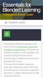 Mobile Screenshot of essentialsforblended.com